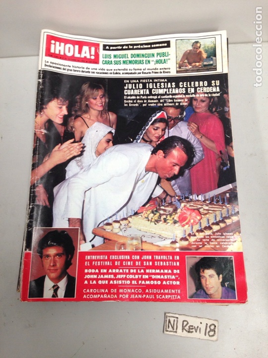 Collectionnisme de Magazine &iexcl;Hola!: Antigua revista HOLA