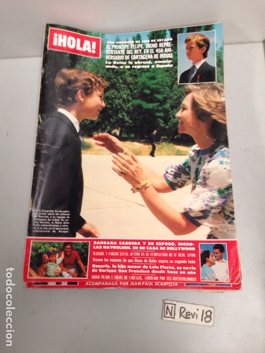 Collectionnisme de Magazine &iexcl;Hola!: Antigua revista HOLA
