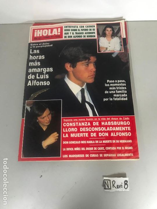 Collectionnisme de Magazine &iexcl;Hola!: Antigua revista HOLA