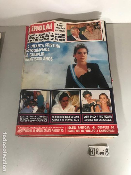 Collectionnisme de Magazine &iexcl;Hola!: Antigua revista HOLA