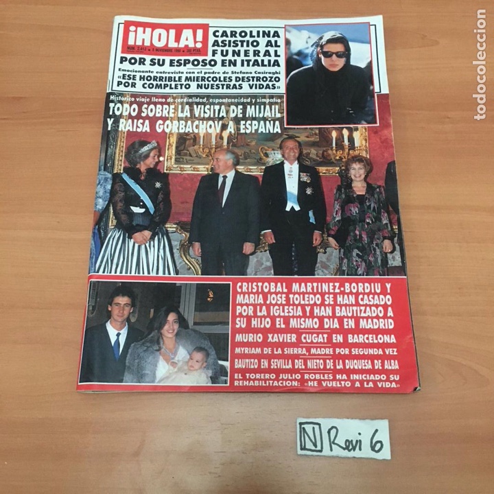 Collectionnisme de Magazine &iexcl;Hola!: Antigua revista HOLA