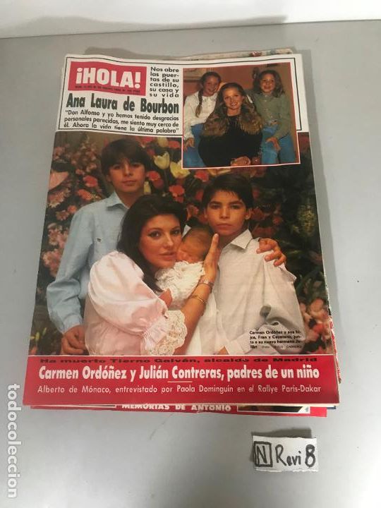 Collectionnisme de Magazine &iexcl;Hola!: Antigua revista HOLA
