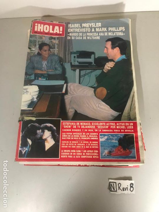 Collectionnisme de Magazine &iexcl;Hola!: Antigua revista HOLA