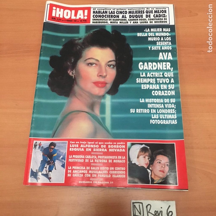 Collectionnisme de Magazine &iexcl;Hola!: Antigua revista HOLA