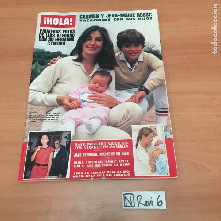 Collectionnisme de Magazine &iexcl;Hola!: Antigua revista HOLA