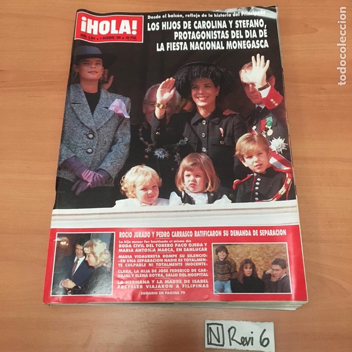 Collectionnisme de Magazine &iexcl;Hola!: Antigua revista HOLA