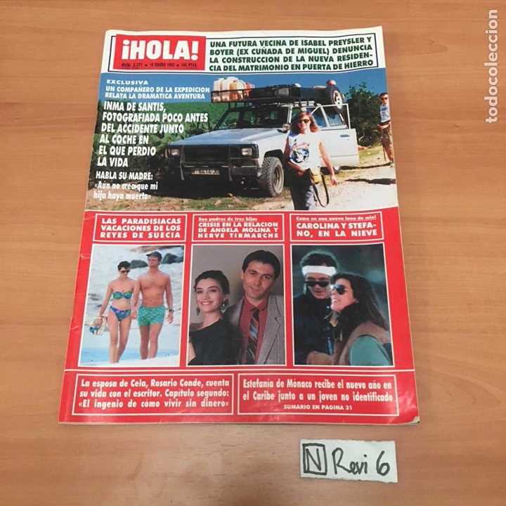 Collectionnisme de Magazine &iexcl;Hola!: Antigua revista HOLA