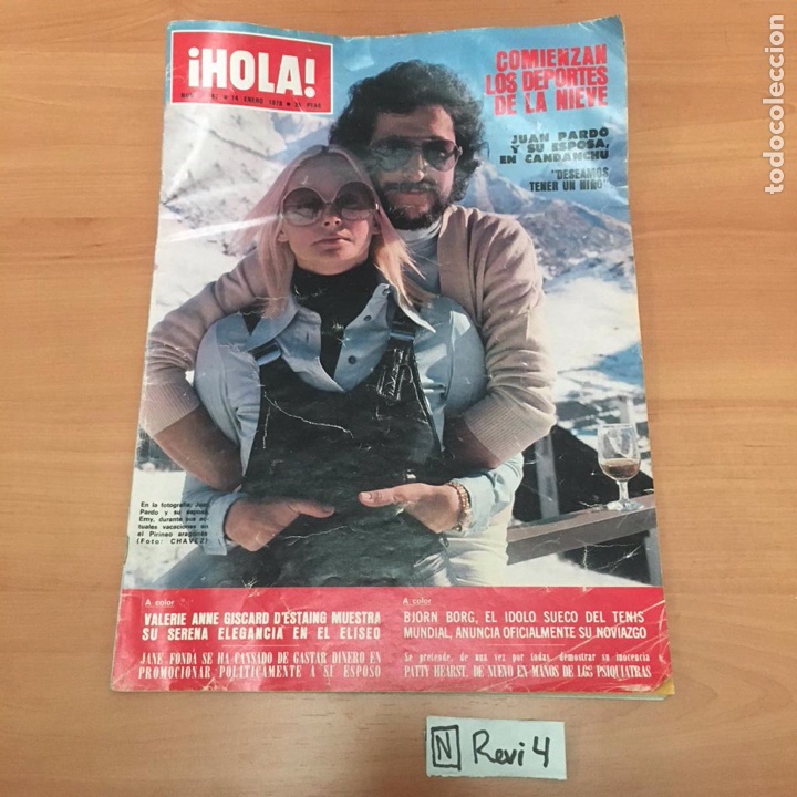 Collectionnisme de Magazine &iexcl;Hola!: Antigua revista HOLA