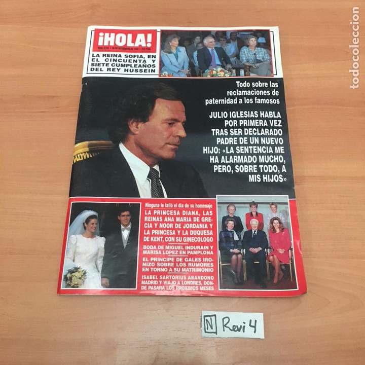 Collectionnisme de Magazine &iexcl;Hola!: Antigua revista HOLA
