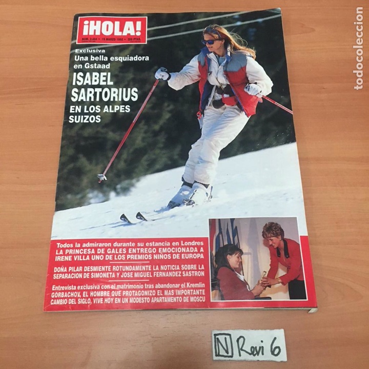Collectionnisme de Magazine &iexcl;Hola!: Antigua revista HOLA