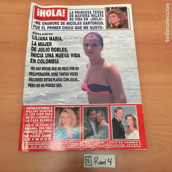 Collectionnisme de Magazine &iexcl;Hola!: Antigua revista HOLA
