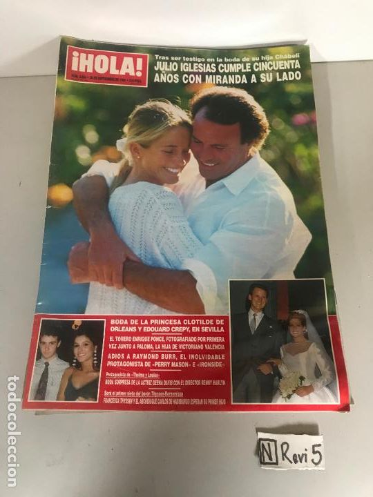 Collectionnisme de Magazine &iexcl;Hola!: Antigua revista HOLA