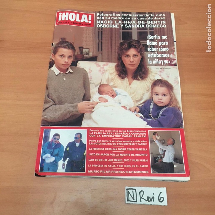 Collectionnisme de Magazine &iexcl;Hola!: Antigua revista HOLA