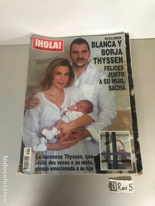Collectionnisme de Magazine &iexcl;Hola!: Antigua revista HOLA