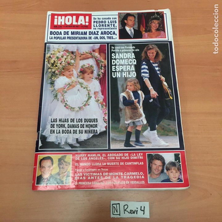 Collectionnisme de Magazine &iexcl;Hola!: Antigua revista HOLA
