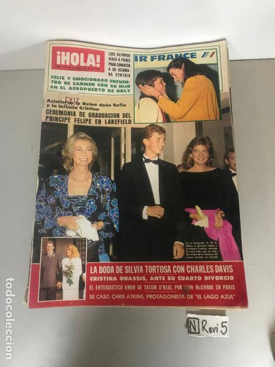 Collectionnisme de Magazine &iexcl;Hola!: Antigua revista HOLA