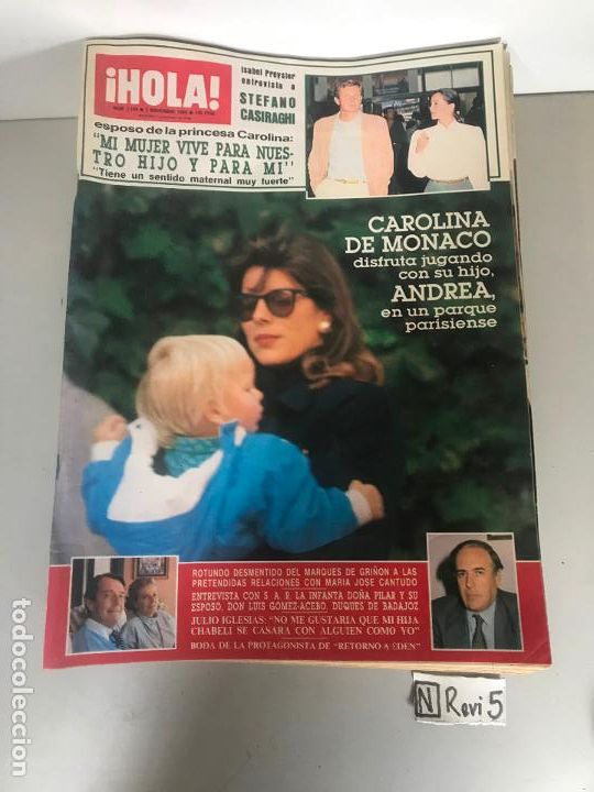 Collectionnisme de Magazine &iexcl;Hola!: Antigua revista HOLA