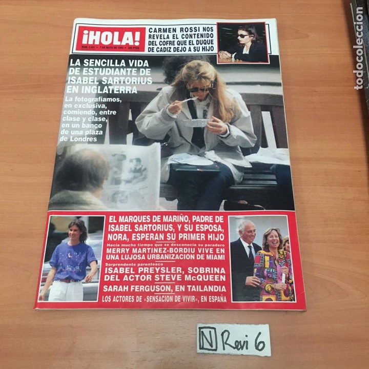 Collectionnisme de Magazine &iexcl;Hola!: Antigua revista HOLA