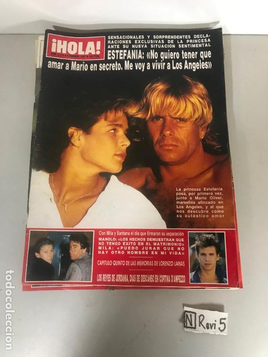 Collectionnisme de Magazine &iexcl;Hola!: Antigua revista HOLA