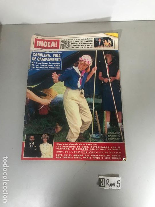 Collectionnisme de Magazine &iexcl;Hola!: Antigua revista HOLA