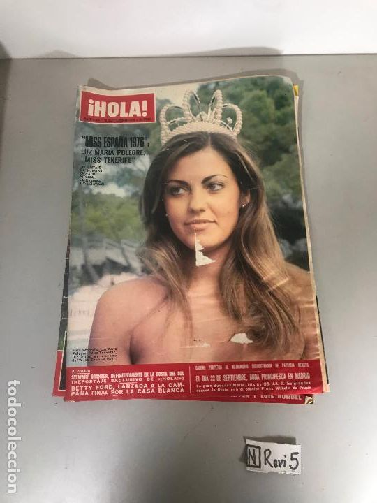 Collectionnisme de Magazine &iexcl;Hola!: Antigua revista HOLA