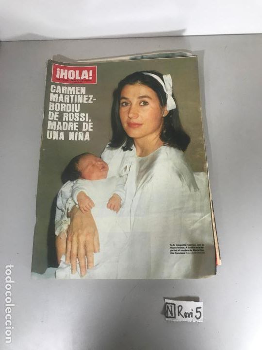 Collectionnisme de Magazine &iexcl;Hola!: Antigua revista HOLA