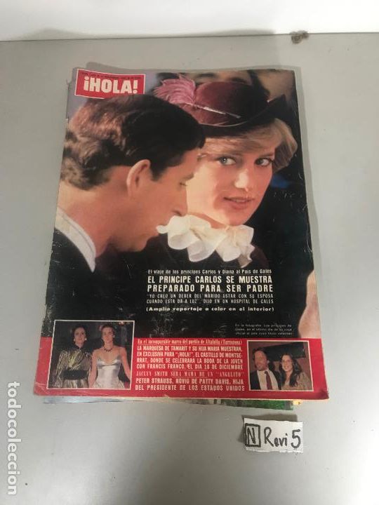 Collectionnisme de Magazine &iexcl;Hola!: Antigua revista HOLA