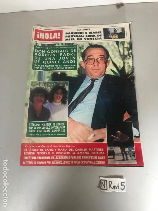 Collectionnisme de Magazine &iexcl;Hola!: Antigua revista HOLA