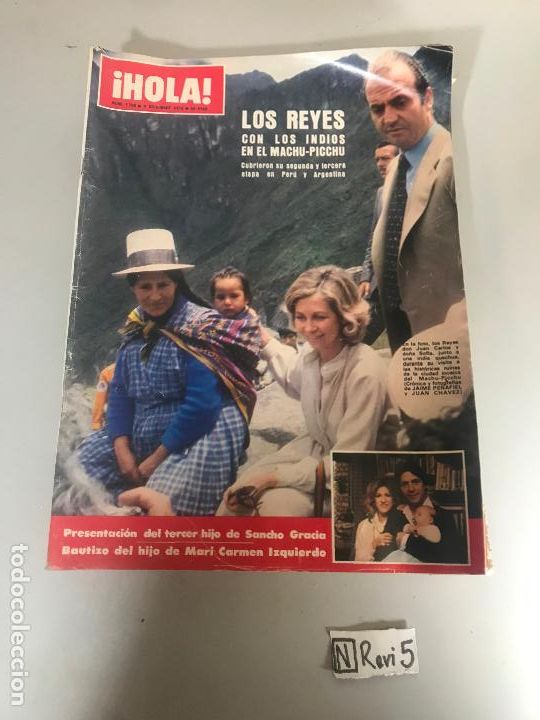 Collectionnisme de Magazine &iexcl;Hola!: Antigua revista HOLA