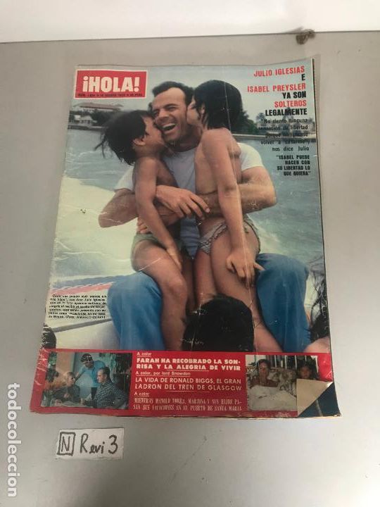 Collectionnisme de Magazine &iexcl;Hola!: Antigua revista HOLA