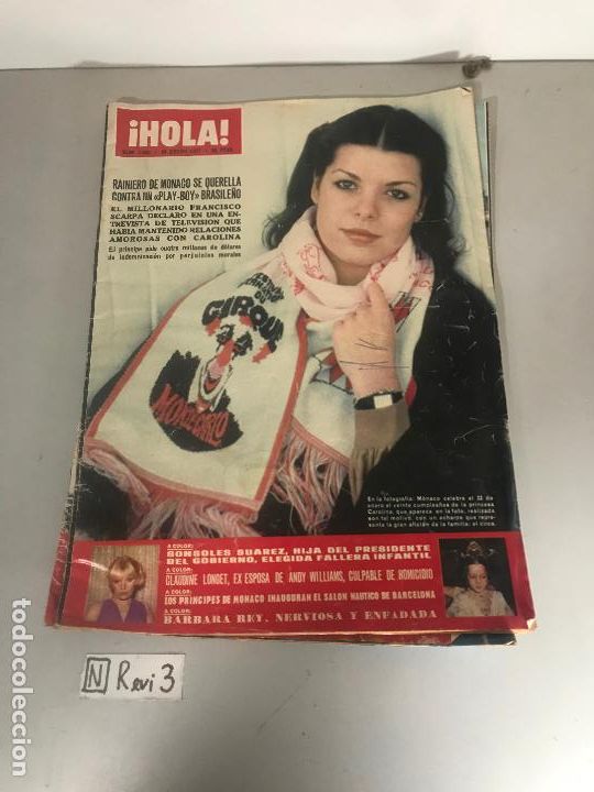 Collectionnisme de Magazine &iexcl;Hola!: Antigua revista HOLA