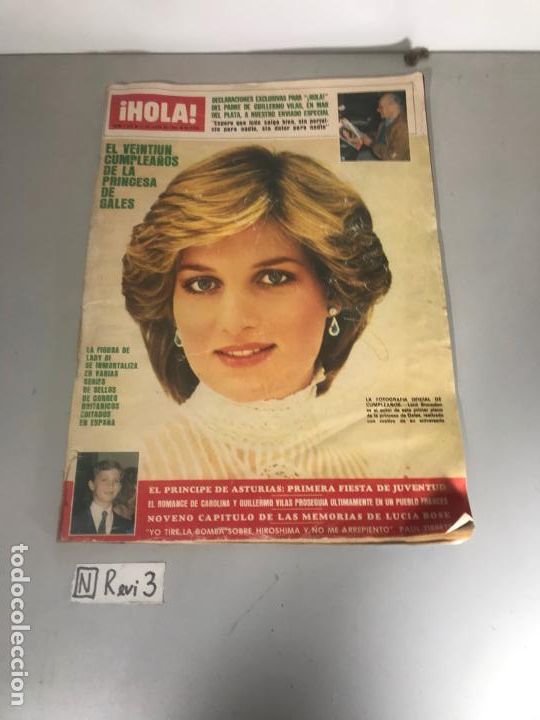 Collectionnisme de Magazine &iexcl;Hola!: Antigua revista HOLA