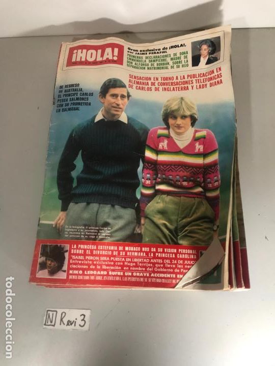 Collectionnisme de Magazine &iexcl;Hola!: Antigua revista HOLA