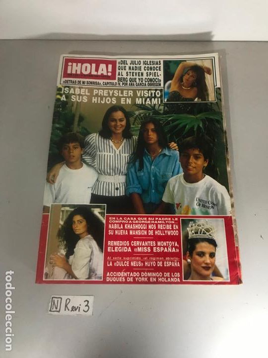 Collectionnisme de Magazine &iexcl;Hola!: Antigua revista HOLA