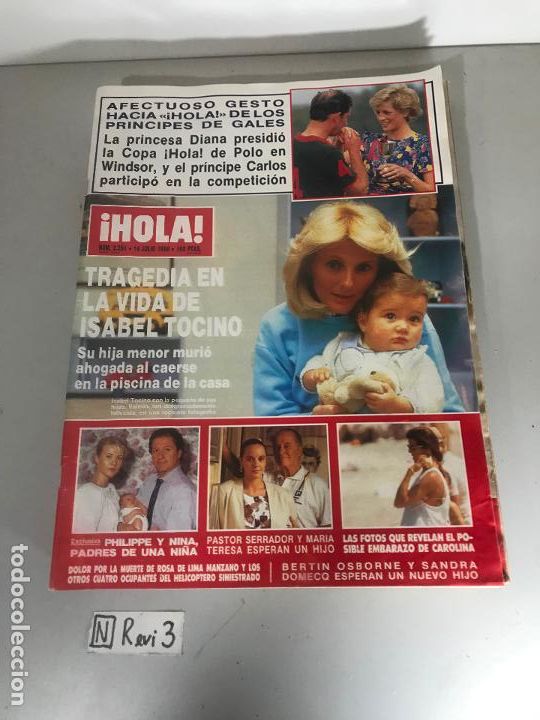 Collectionnisme de Magazine &iexcl;Hola!: Antigua revista HOLA