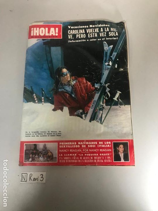 Collectionnisme de Magazine &iexcl;Hola!: Antigua revista HOLA