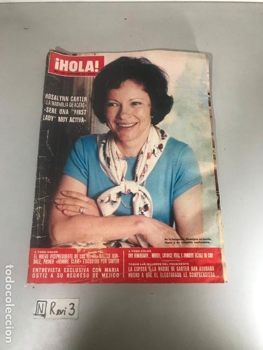 Collectionnisme de Magazine &iexcl;Hola!: Antigua revista HOLA