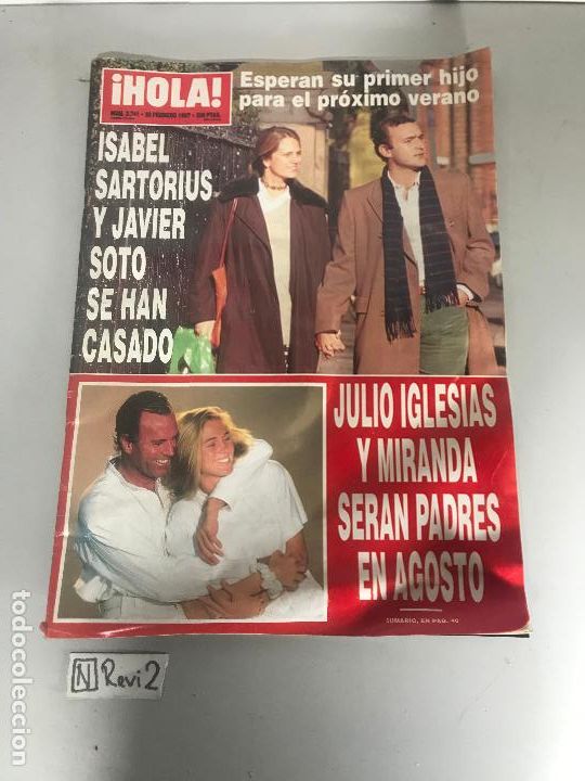 Collectionnisme de Magazine &iexcl;Hola!: Antigua revista HOLA