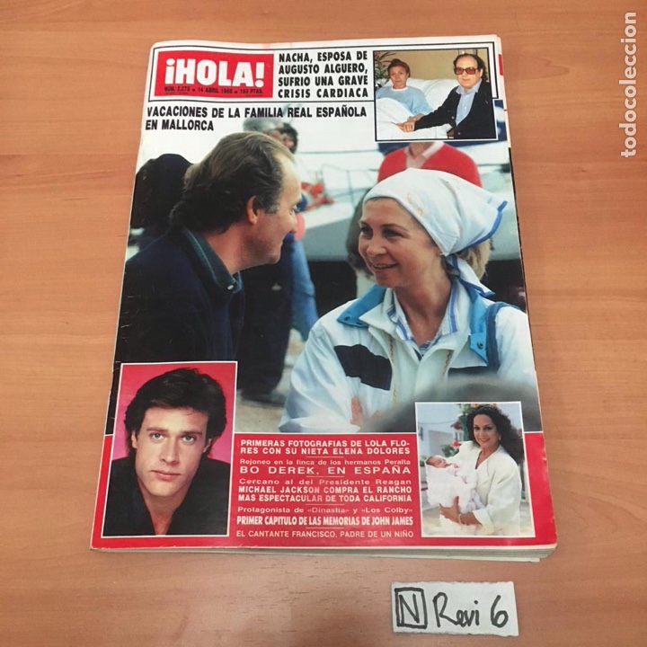 Collectionnisme de Magazine &iexcl;Hola!: Antigua revista HOLA