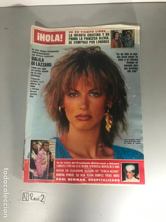 Collectionnisme de Magazine &iexcl;Hola!: Antigua revista HOLA