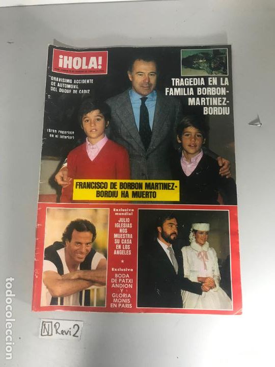 Collectionnisme de Magazine &iexcl;Hola!: Antigua revista HOLA
