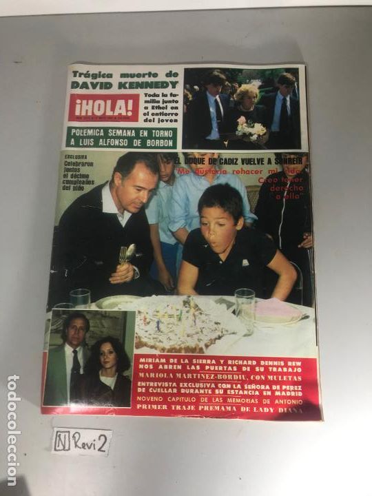 Collectionnisme de Magazine &iexcl;Hola!: Antigua revista HOLA
