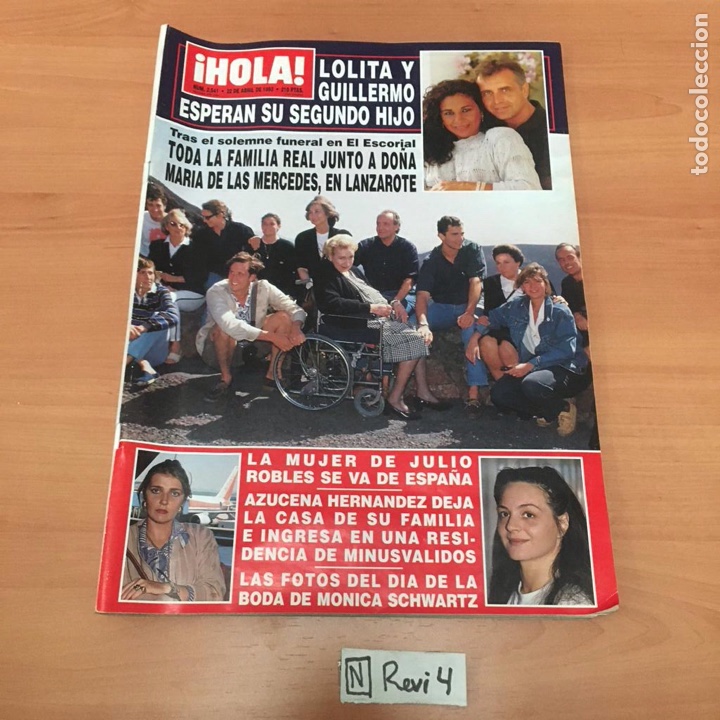 Collectionnisme de Magazine &iexcl;Hola!: Antigua revista HOLA