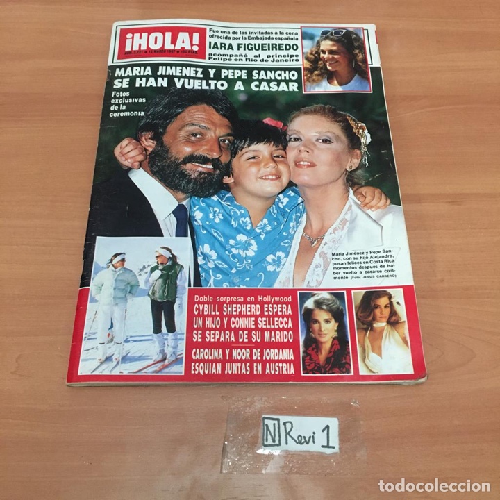 Collectionnisme de Magazine &iexcl;Hola!: Antigua revista HOLA