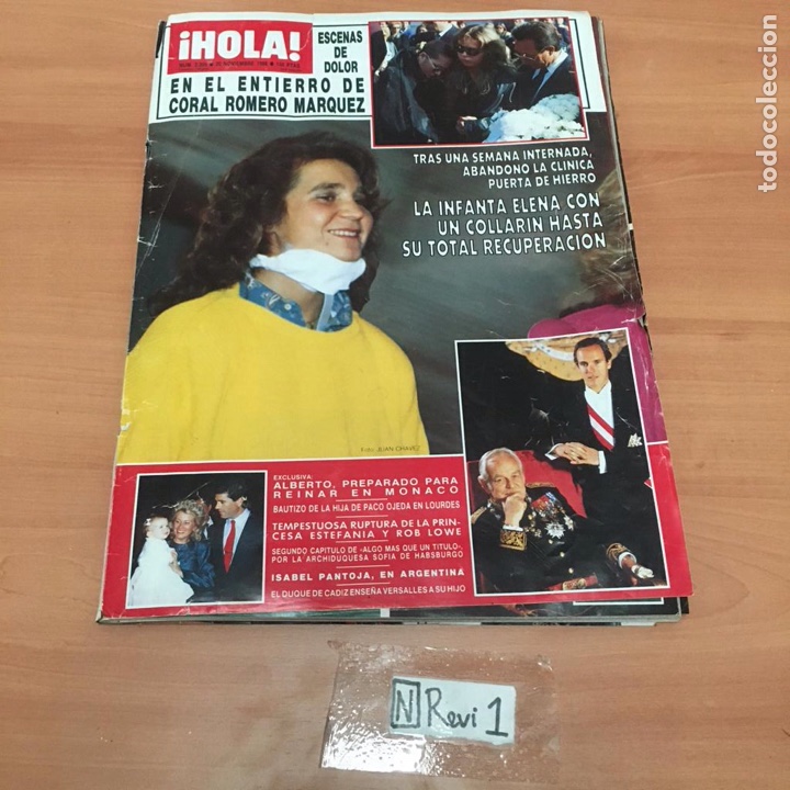 Coleccionismo de Revista Hola: Antigua revista HOLA
