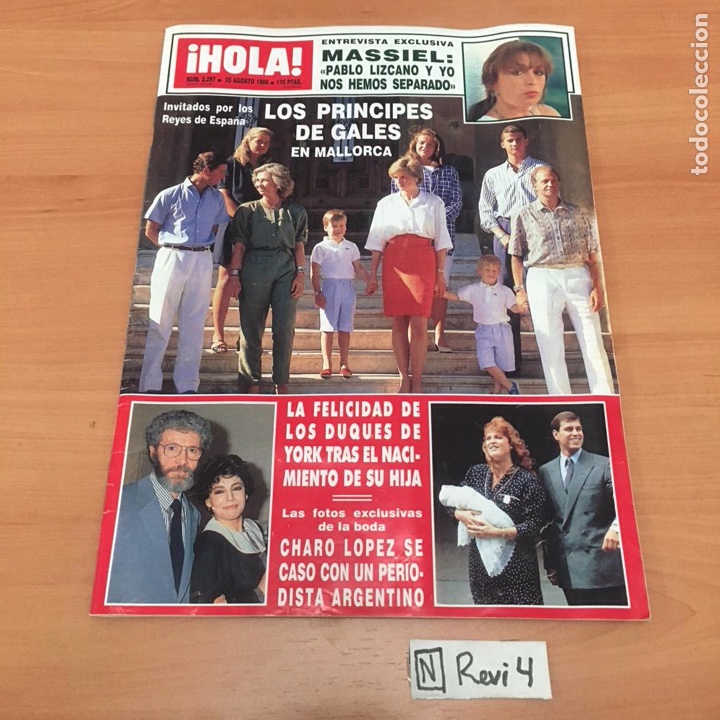 Coleccionismo de Revista Hola: Antigua revista HOLA