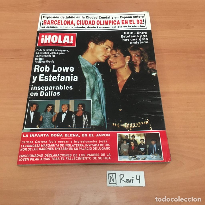 Coleccionismo de Revista Hola: Antigua revista HOLA
