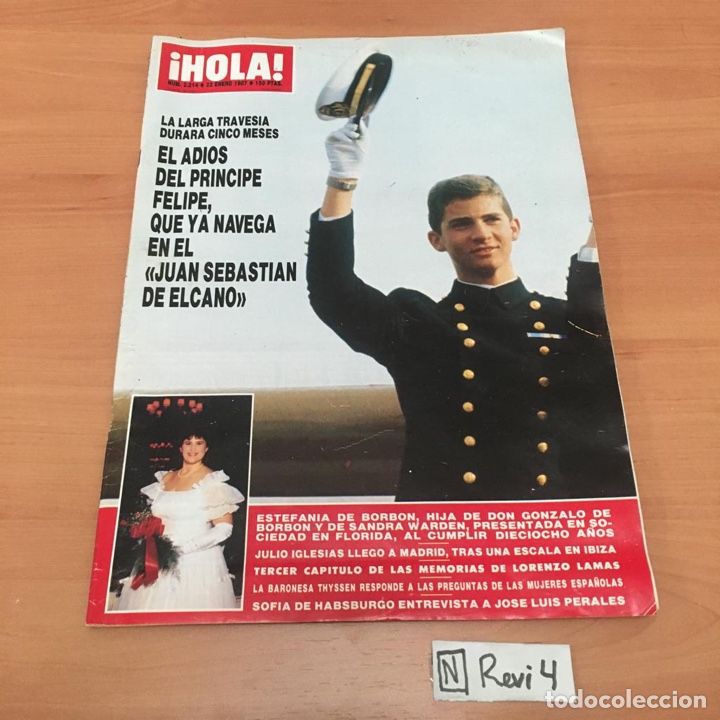 Coleccionismo de Revista Hola: Antigua revista HOLA