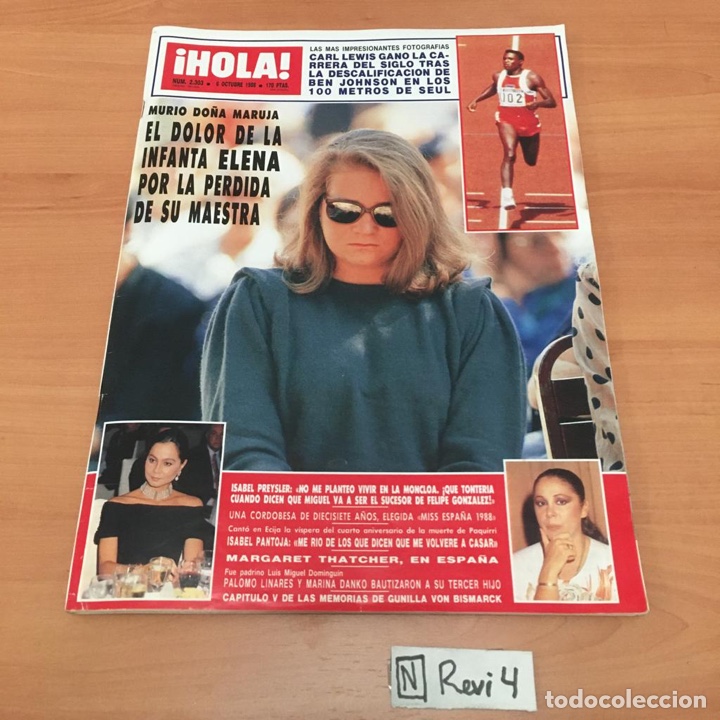 Coleccionismo de Revista Hola: Antigua revista HOLA