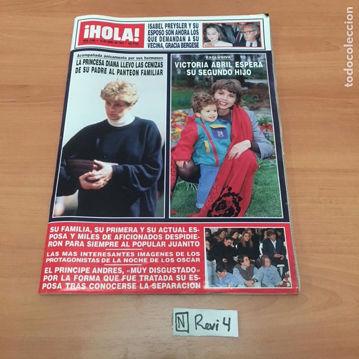 Coleccionismo de Revista Hola: Antigua revista HOLA